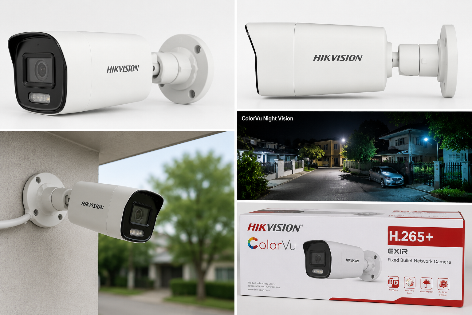 4MP ColorVu Smart Bullet Camera