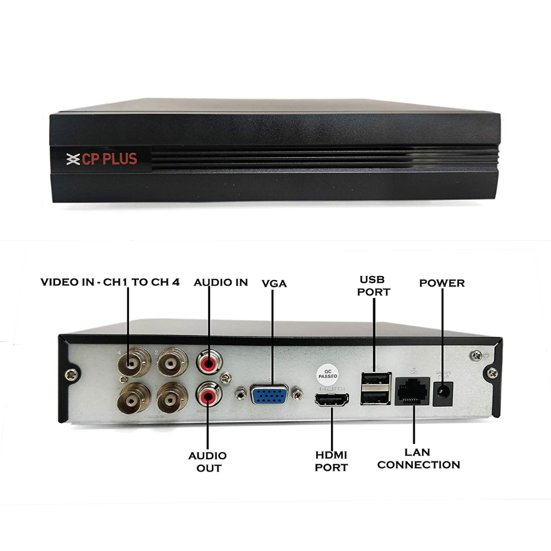 CP Plus 4CH DVR 5MP Support CP-UVR0401F1-IC